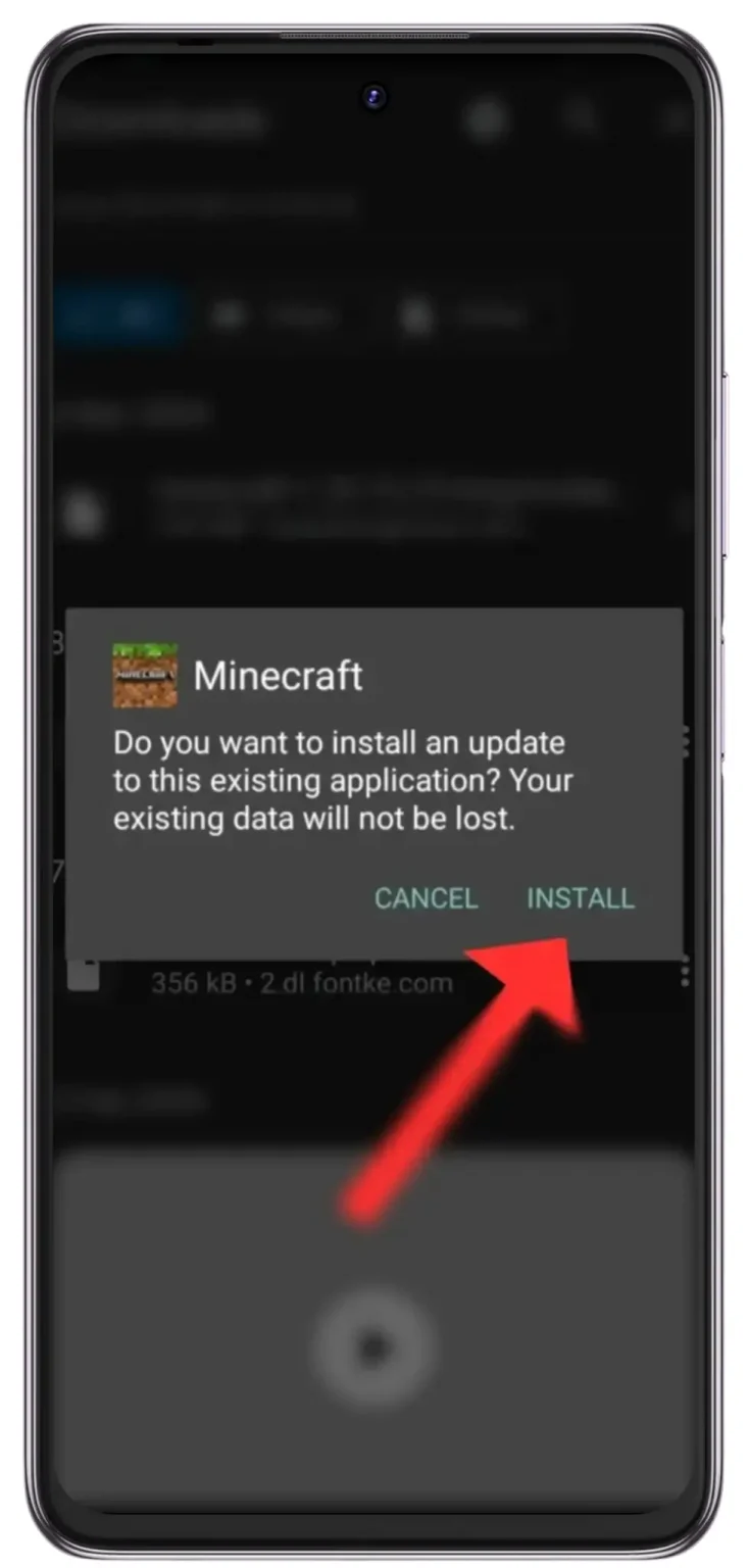 how to install minecraft apk